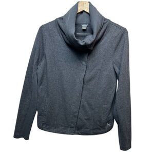 Eddie Bauer Cowl Neck Cardigan sz M